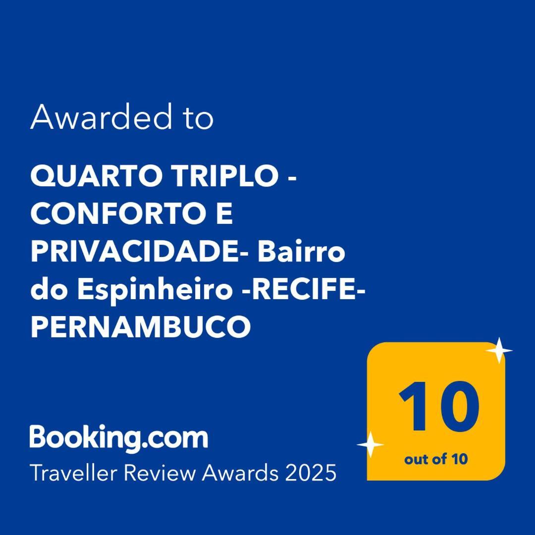 Triplo - Conforto E Privacidade- Bairro Do Espinheiro *